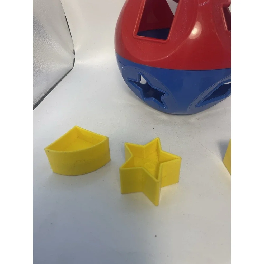 Vintage Tupperware Shape-O Toy Ball Shape Sorter InCOMPLETE 4 Piece Only 6